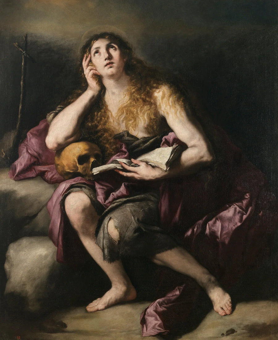 Madeleine ångrar sig - Luca Giordano