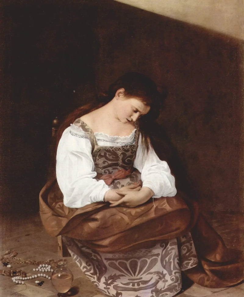 Ångrad Madeleine - Le Caravage