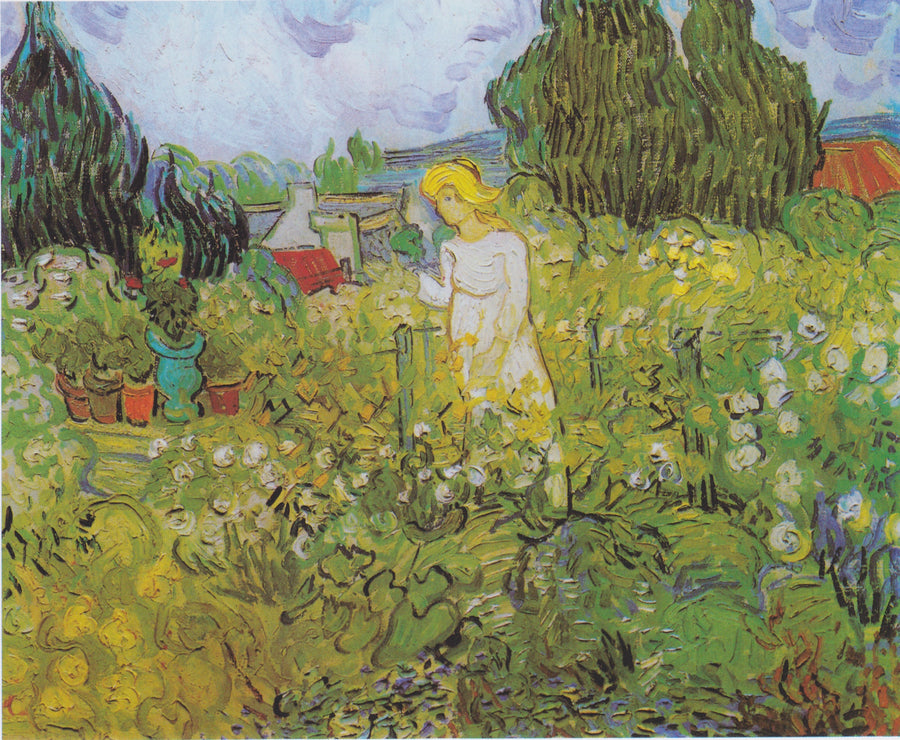Mademoiselle Gachet i trädgården - Vincent van Gogh