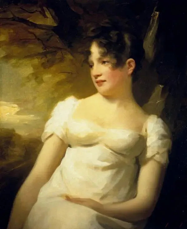 Mademoiselle Lamont från Greenock - Henry Raeburn