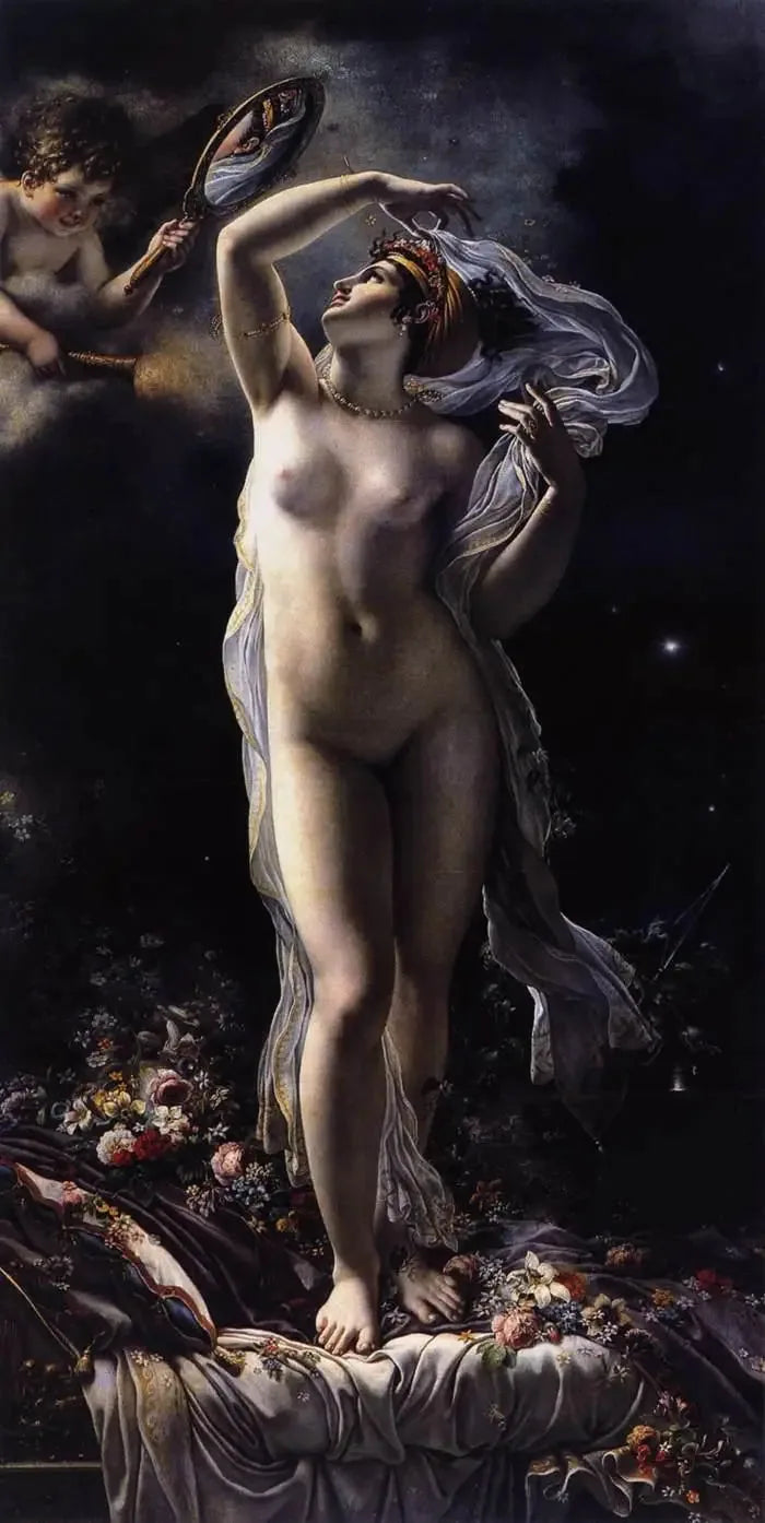 Mademoiselle Lange som Venus - Anne-Louis Girodet