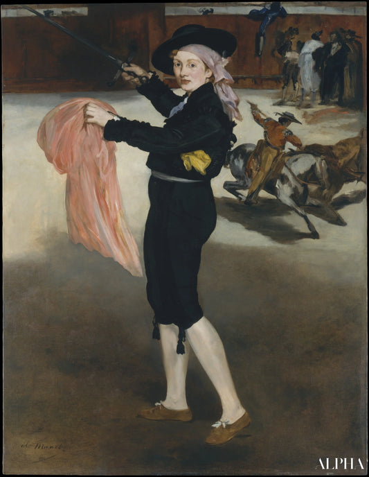 Mademoiselle V. en costume d'espada - Edouard Manet - Reproductions de tableaux et peintures haut de gamme