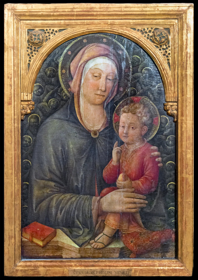 Madonna med välsignande Kristus - Iacopo Bellini