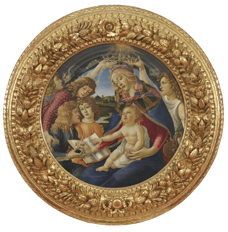 Madonnan av Magnificat - Sandro Botticelli