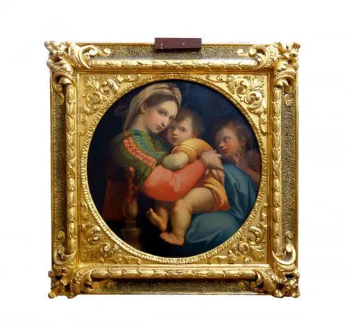 Madonna della Sedia (efter en italiensk original från 1500-talet) - Raphaël Sanzio