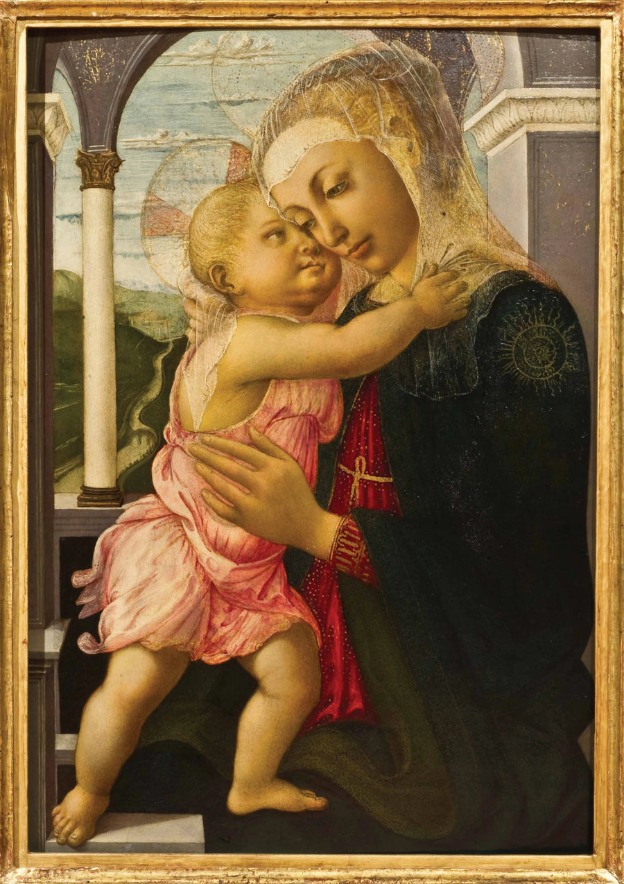 Madonnan från loggian - Sandro Botticelli
