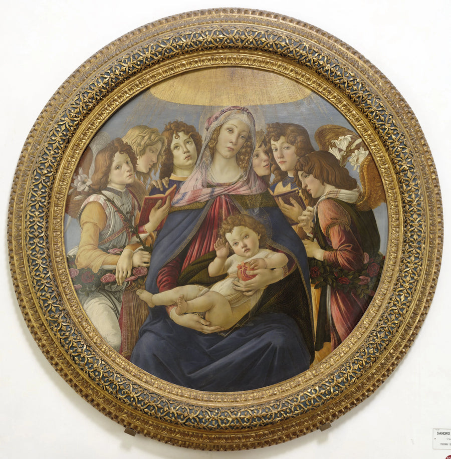 Jungfrun med granaten - Sandro Botticelli