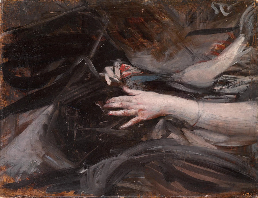 Syhänder av en kvinna - Giovanni Boldini