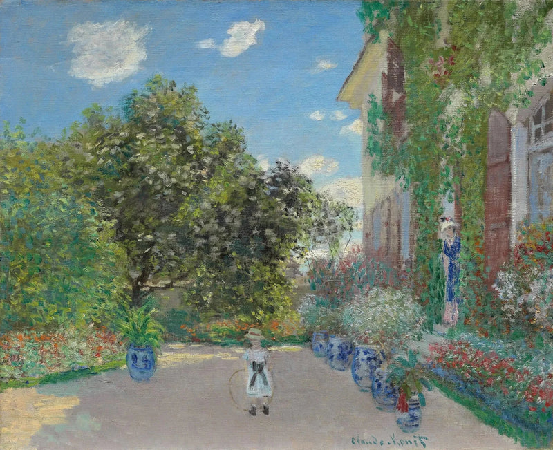 Konstnärshuset i Argenteuil W284 - Claude Monet