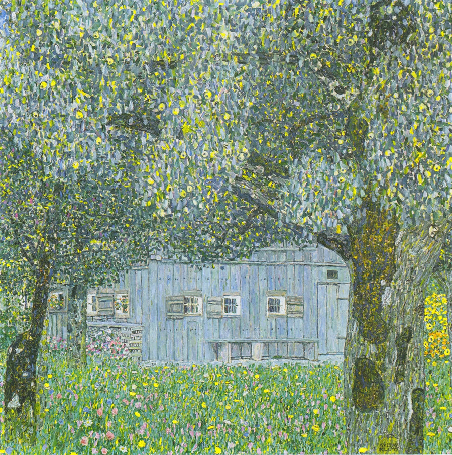 Landsbygdshus i Höga Österrike - Gustav Klimt