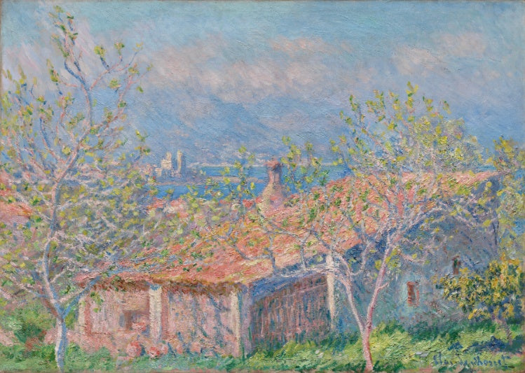 Trädgårdsmästarens hus i Antibes - Claude Monet