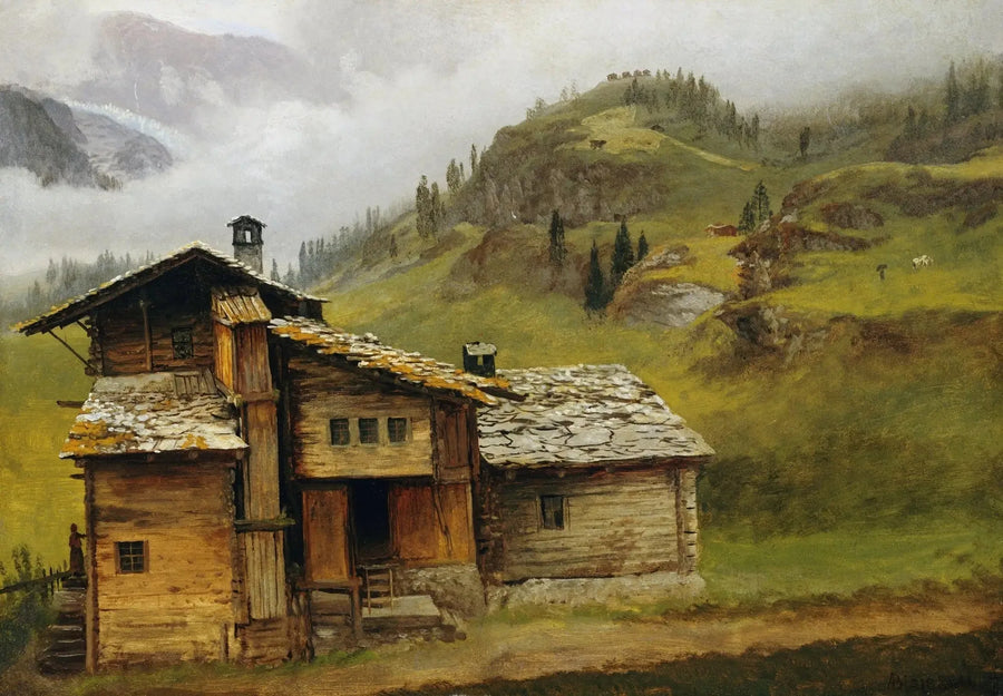Bergshem - Albert Bierstadt