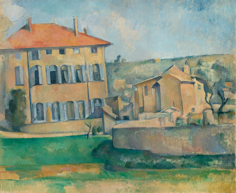 Maison och gård Jas de Bouffan - Paul Cézanne