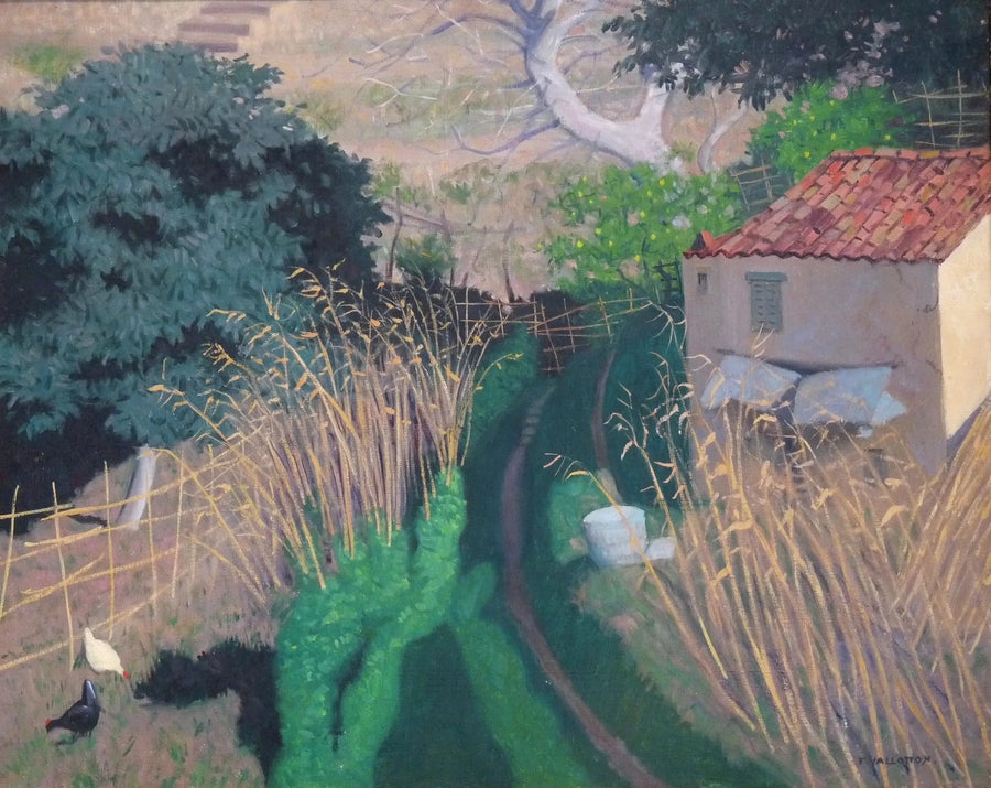 Hus och vass - Félix Vallotton