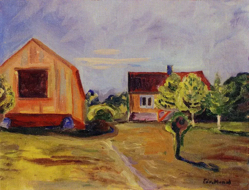 Munchs hus och studio i Åsgardstrand - Edvard Munch