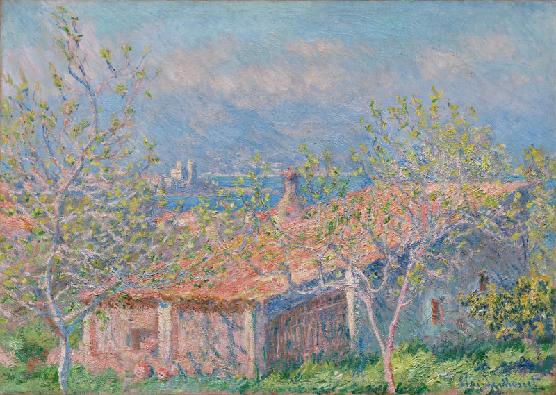Trädgårdsmästarbostad i Antibes W1165 - Claude Monet