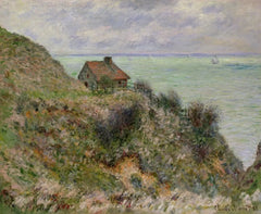 Fiskarhuset, mulet väder W734 - Claude Monet