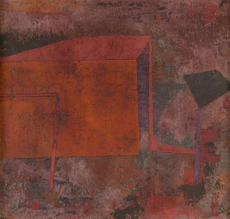 Röd hus - Paul Klee
