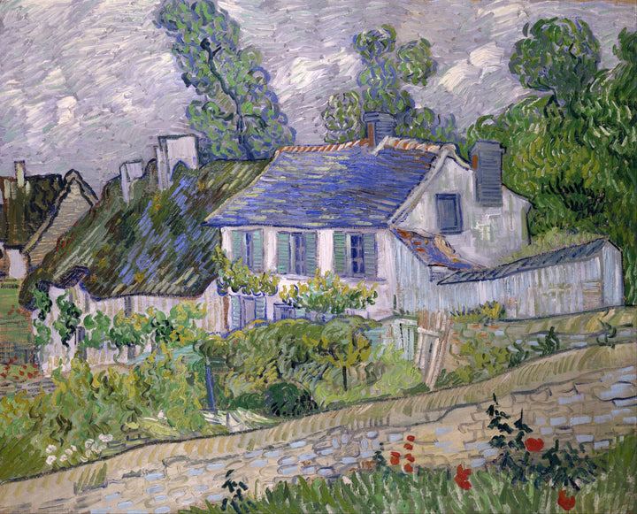 Hus i Auvers - Vincent van Gogh