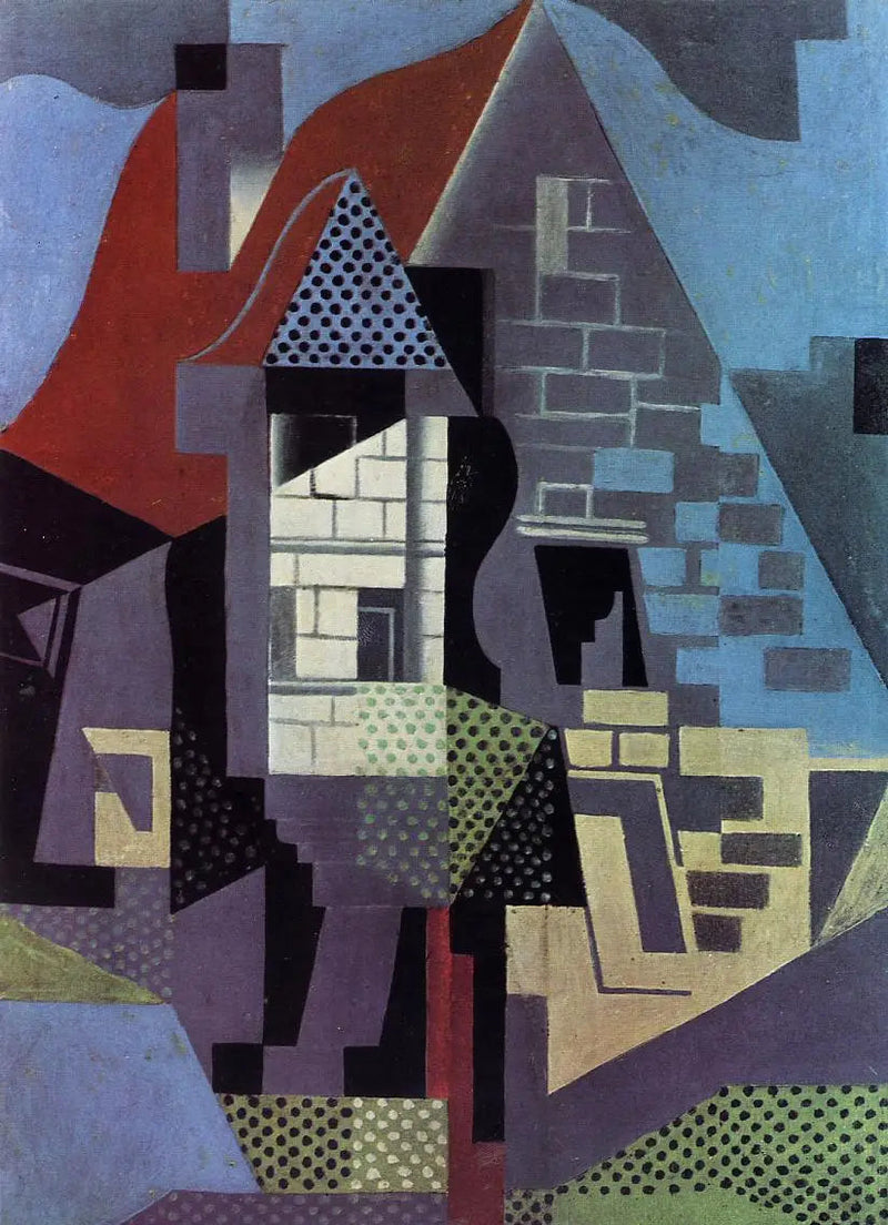 Hus i Beaulieu - Juan Gris
