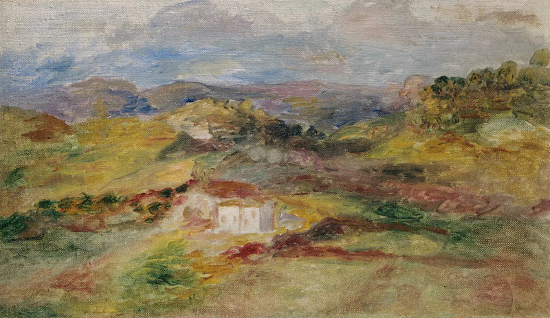 Hus i Cagnes - Pierre-Auguste Renoir