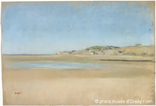 hus vid havet - Edgar Degas