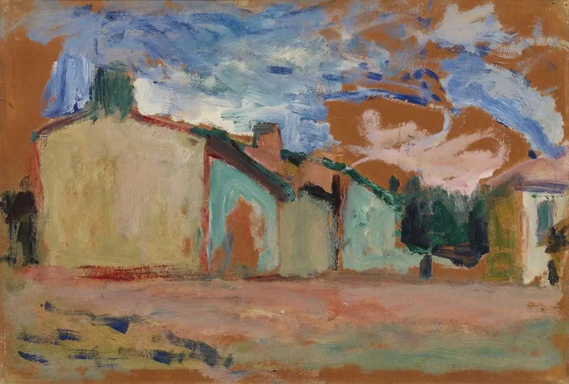 Hus (Fenouillet) [Husen (Fenouillet)] - Henri Matisse