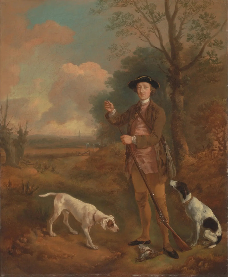 Major John Dade, från Tannington, Suffolk - Thomas Gainsborough