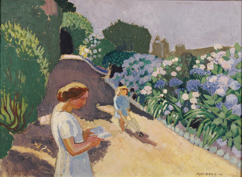 Malon och hortensiorna - Maurice Denis