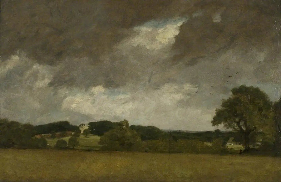 Malvern Hall sett från sydväst - John Constable