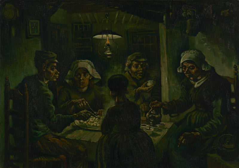 Potatisätarna - Vincent van Gogh