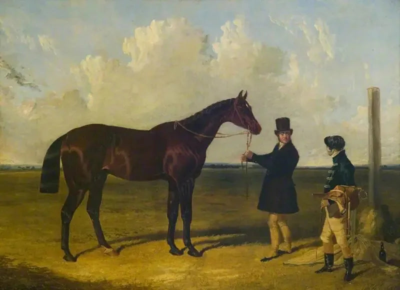 Mango', vinnare av St Leger, 1837 - John Frederick Herring, Sr.
