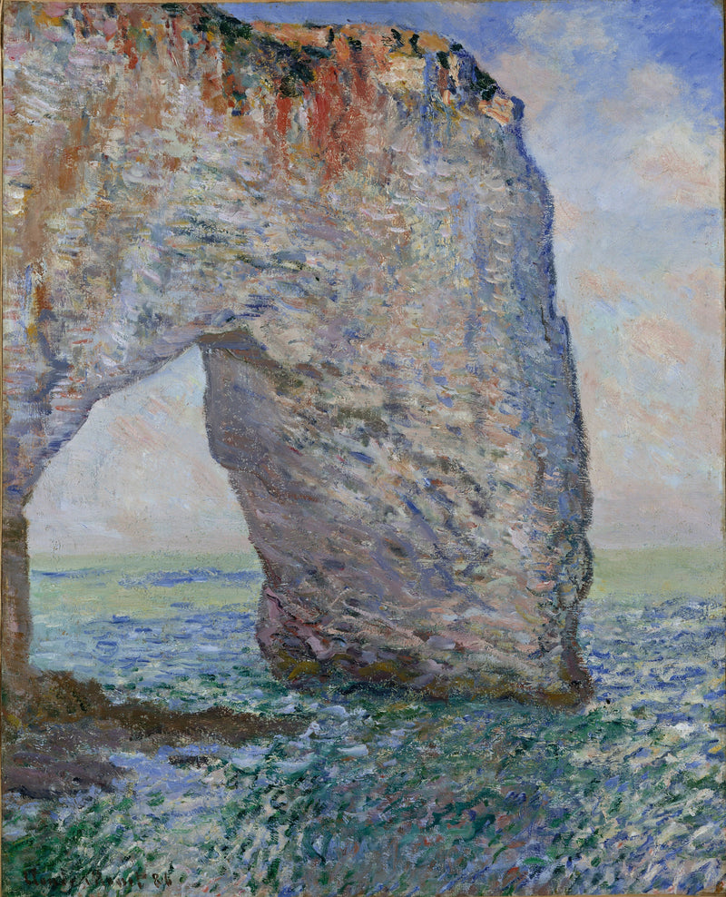 La Manneporte nära Étretat W1052 - Claude Monet