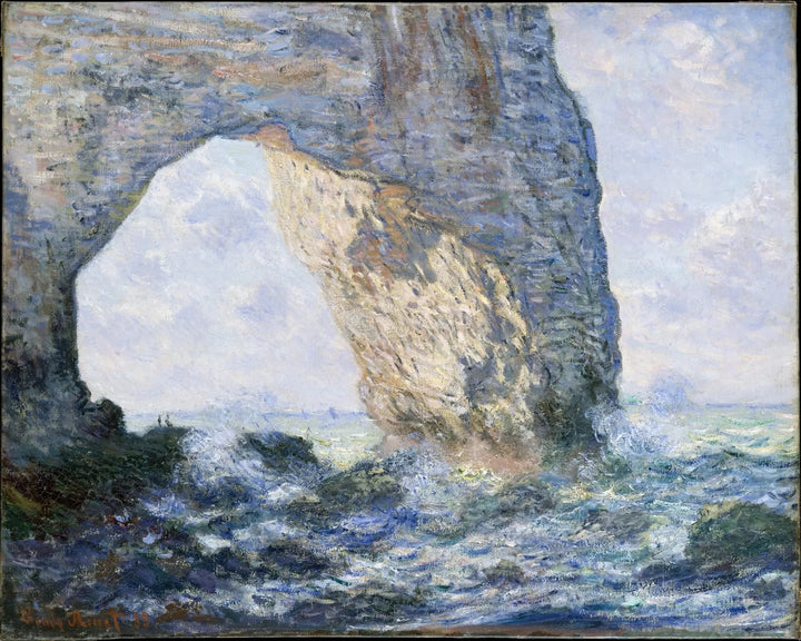 La Manneporte i Étretat W832 - Claude Monet