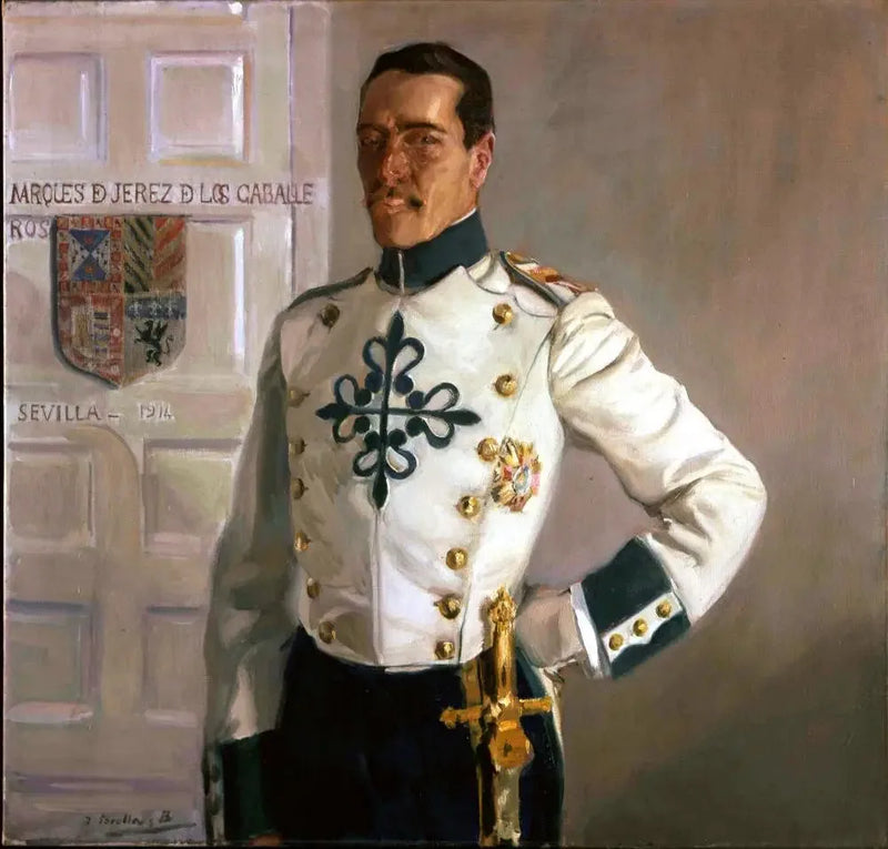 Manuel Pérez de Guzmán och Boza Liaño Aubarede, markis av Jerez de los Caballeros - Joaquín Sorolla