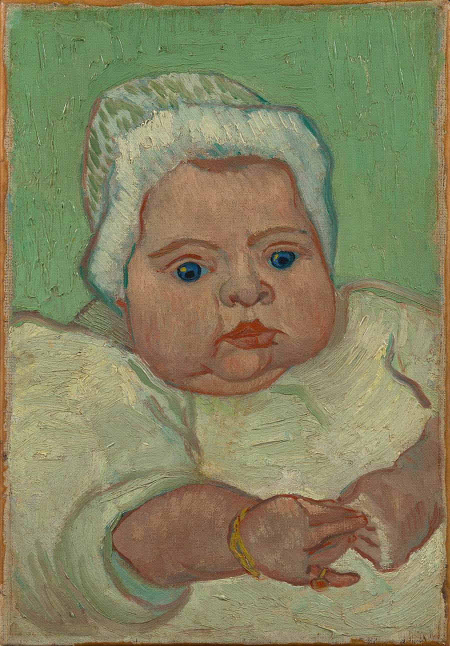 Bebisen Marcelle Roulin. - Vincent van Gogh