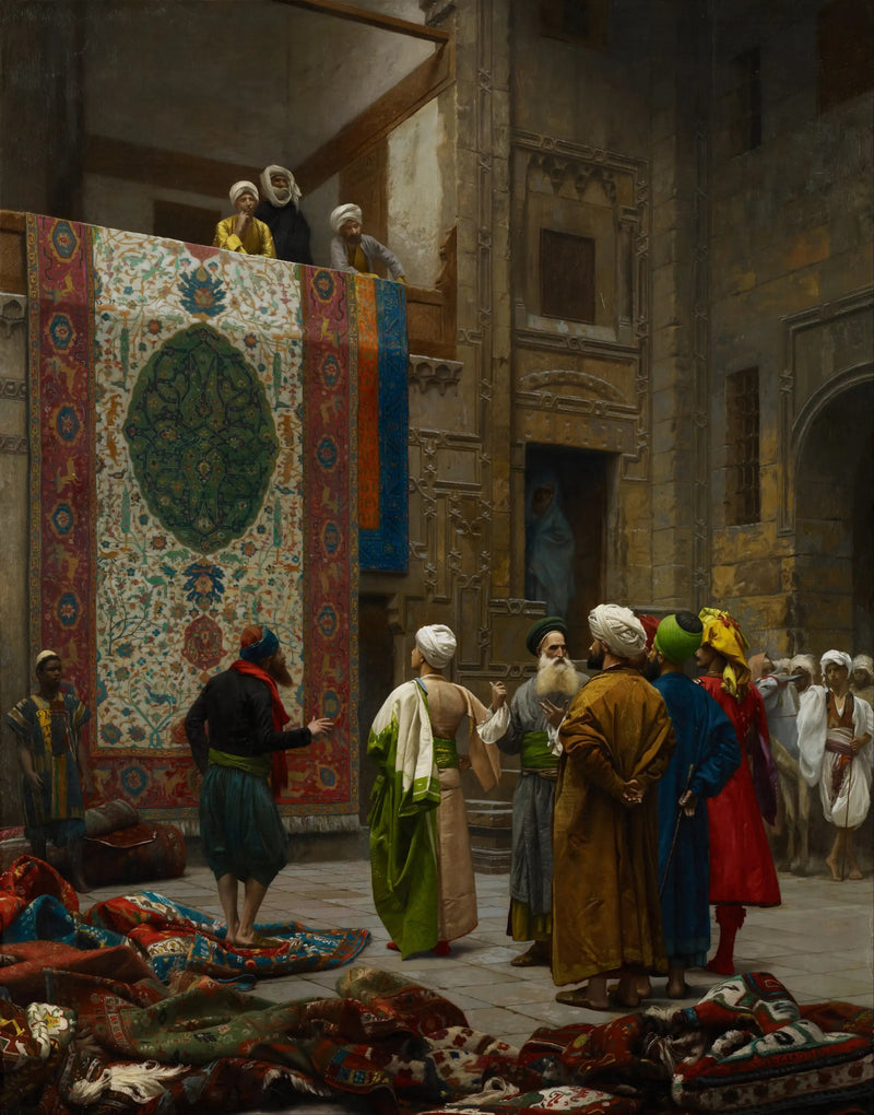 Mattförsäljare i Kairo - Jean-Léon Gérôme
