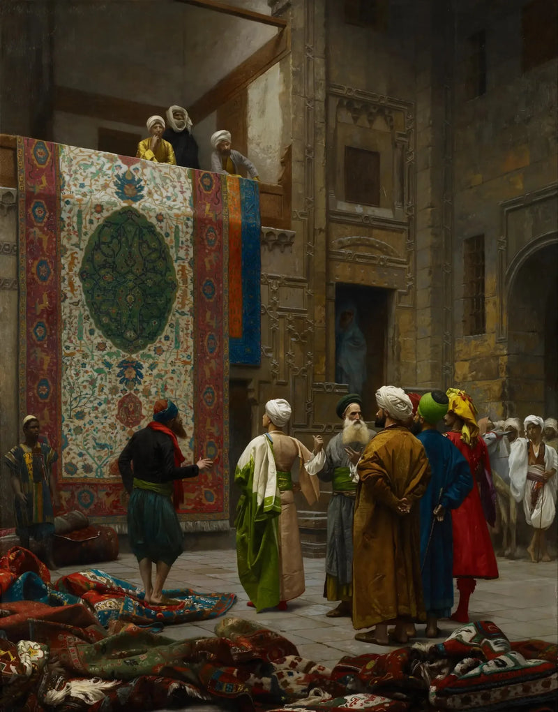 Mattförsäljare i Kairo - Jean-Léon Gérôme