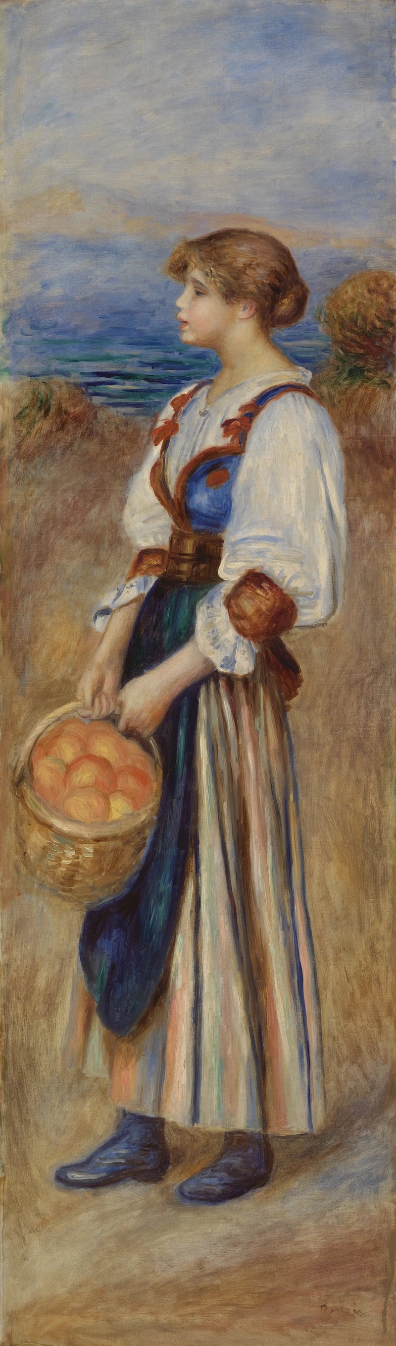 Apelsinhandlare - Pierre-Auguste Renoir