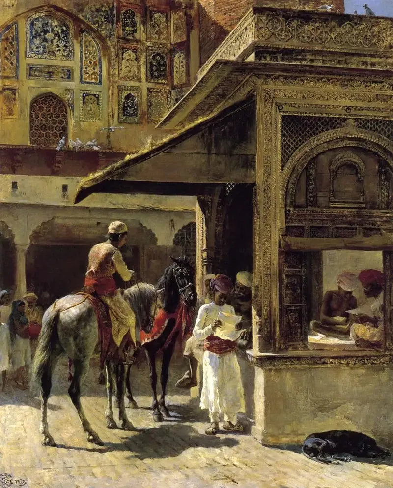 Hinduistiska handlare - Edwin Lord Weeks