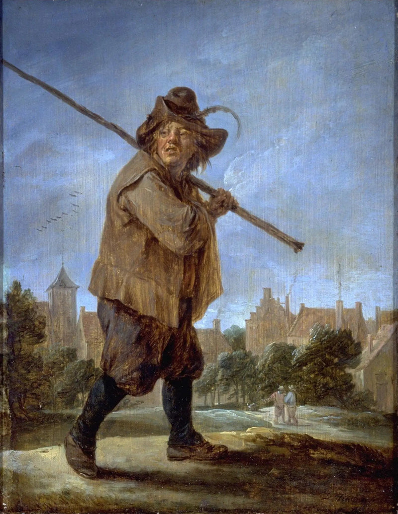 Bondegårdsmark - David Teniers den yngre