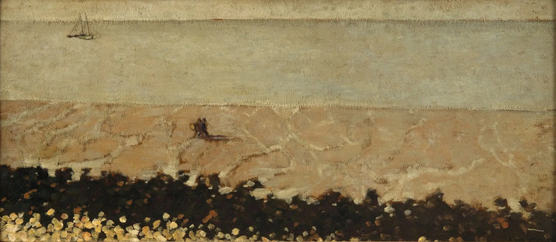 Lågvatten i Villerville - Félix Vallotton