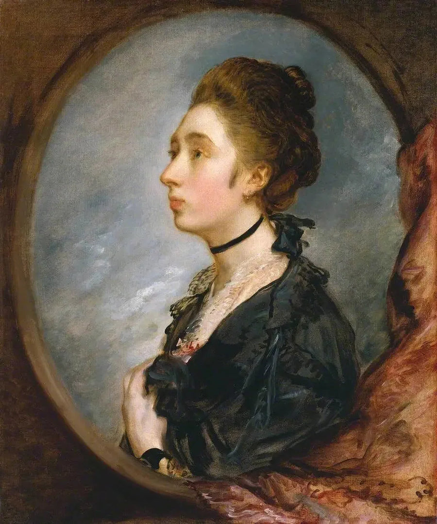 Margaret, konstnärens dotter - Thomas Gainsborough