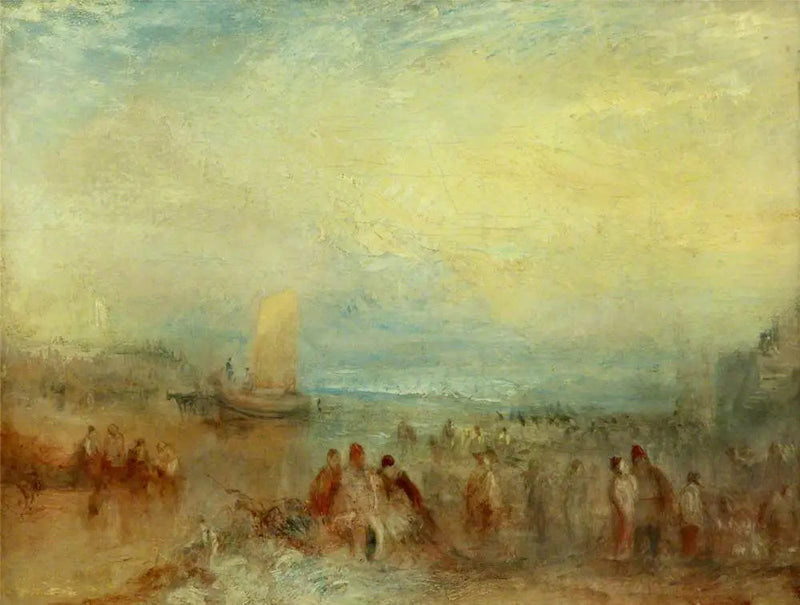 Margatehamnen - J. M. W. Turner