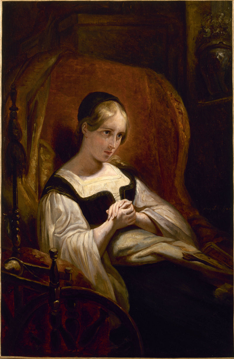 Marguerite au Rouet - Ary Scheffer