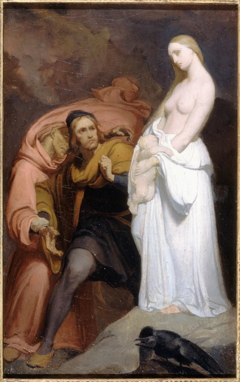 Marguerite hyresgäst son barn död - Ary Scheffer