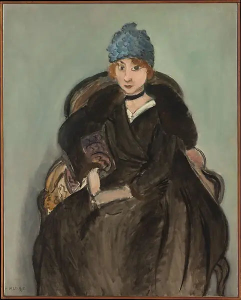 Marguerite med en hatt - Henri Matisse