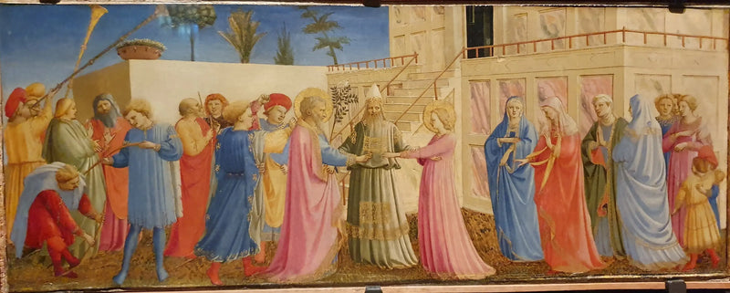 Virgins bröllop - Fra Angelico