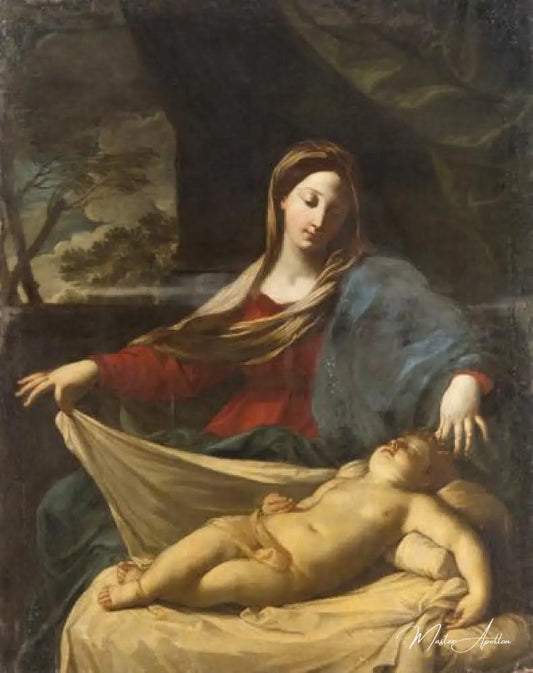 Marie à l’enfant - Guido Reni Reproductions de tableaux à la peinture à l’huile