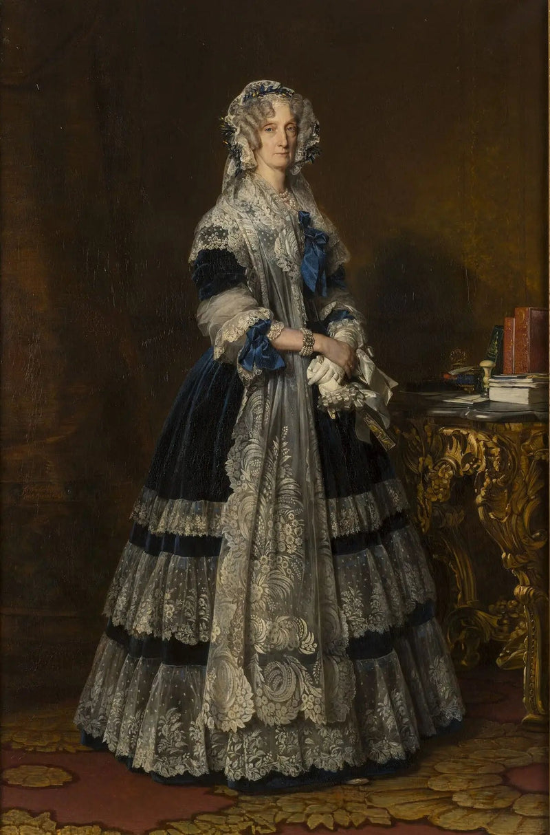 Marie-Amélie de Bourbon, prinsessa av Deux Siciles, Frankrikes drottning (1782-1866) - Franz Xaver Winterhalter